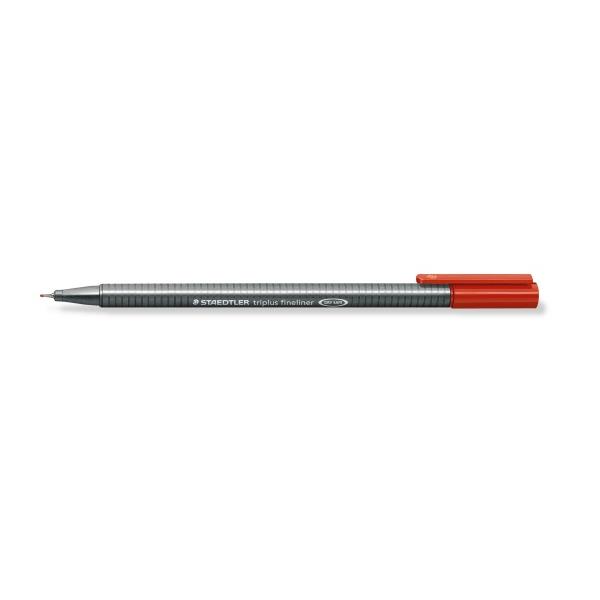 772616   Fiberpenn STAEDTLER triplus 0,3mm rød 